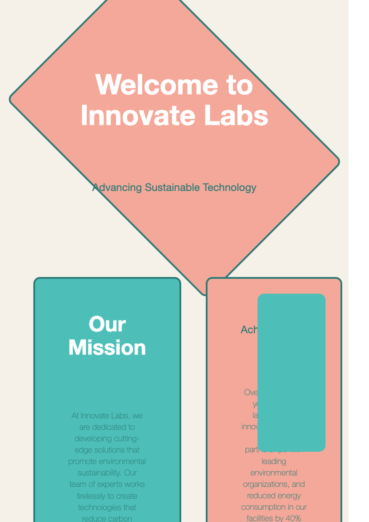 Retro style poster template with chevron background and geometric text blocks_variant_1